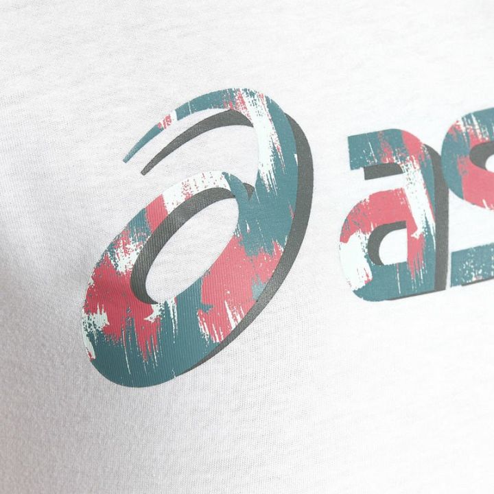 ASICS Graphic SS Top White