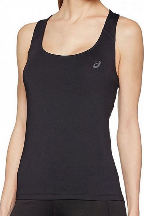 ASICS Fitted Tank Black