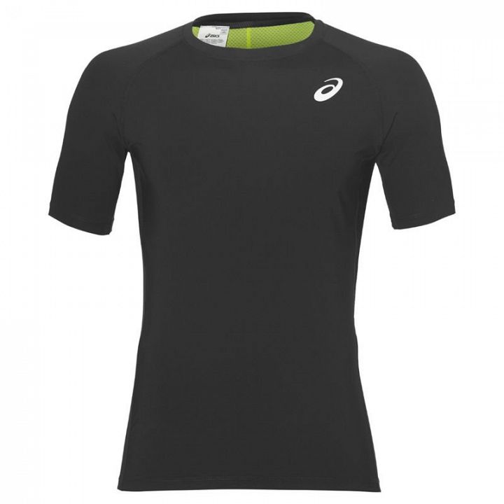 ASICS Base Layer Short Sleeve Top Black