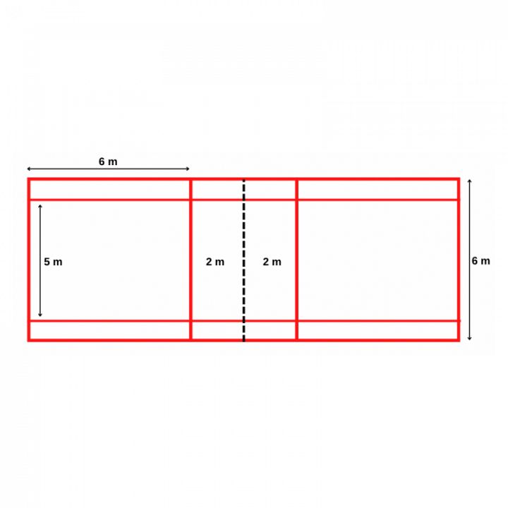 Victor Airbadminton Court Lines - Linie boiska