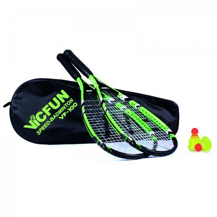Victor VicFun 100 Green - Zestaw Crossminton / Speedminton