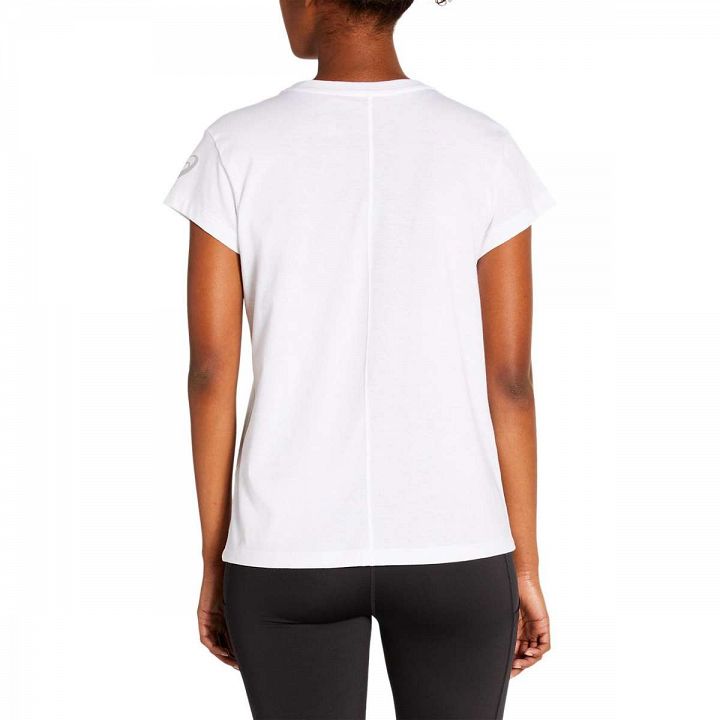 ASICS SMSB Graphic Tee II Brilliant White