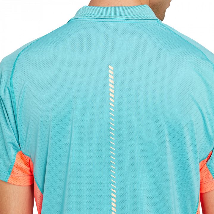 ASICS Tennis Polo Shirt Techno Cyan