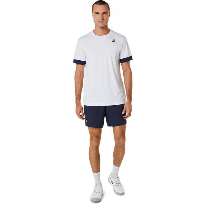 ASICS Court SS Top Brilliant White / Midnight