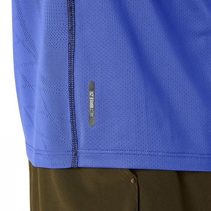 ASICS Match Actibreeze SS Top Dark Cobalt