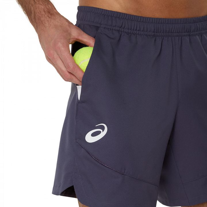 ASICS Match 7in Shorts Indigo Fog