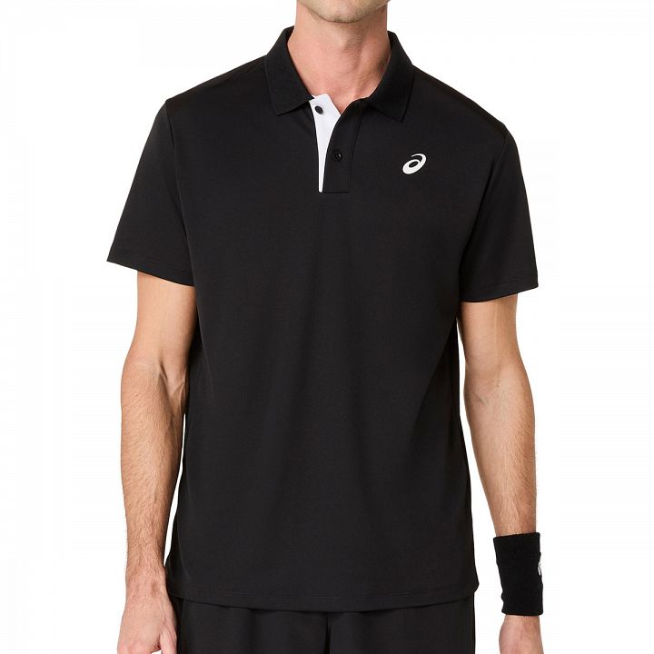 ASICS Court Polo Shirt Performance Black
