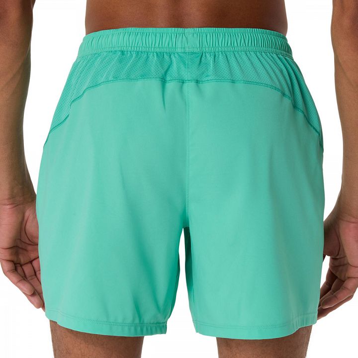 ASICS Court 7in Shorts Aurora Green