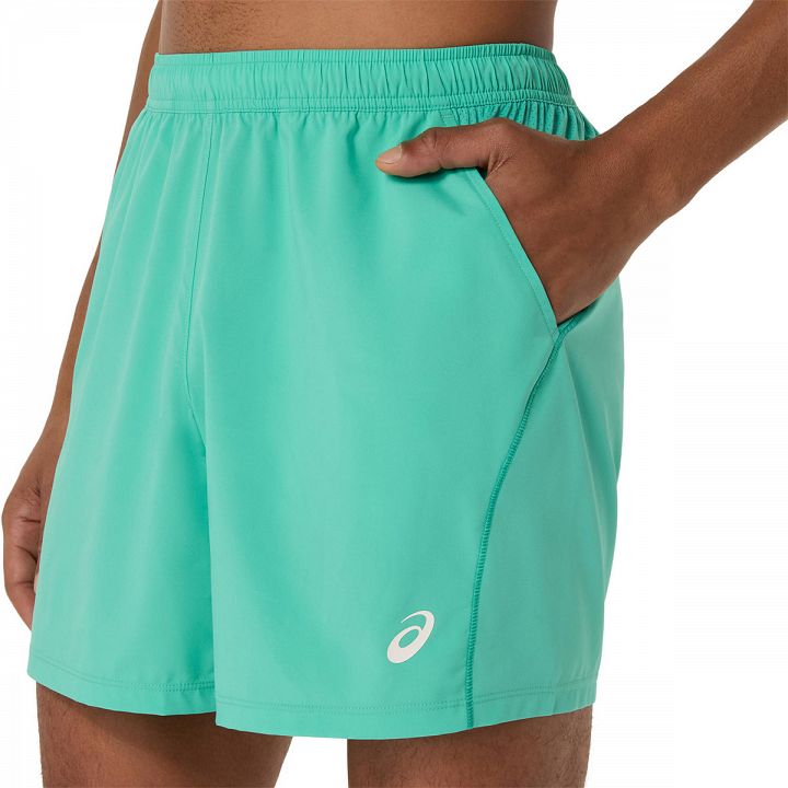ASICS Court 7in Shorts Aurora Green