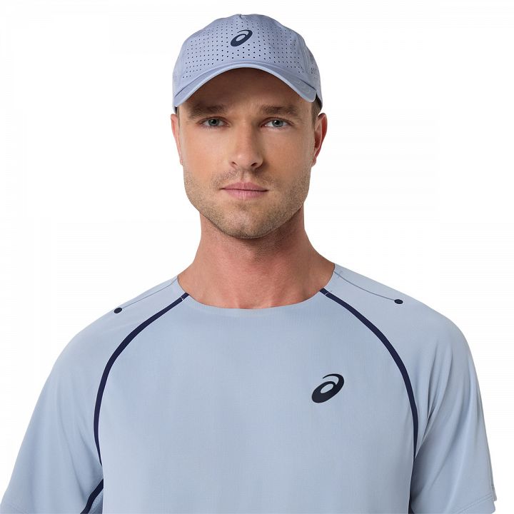 ASICS Match SS Top Grey Blue