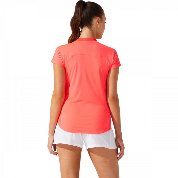 ASICS Court Piping SS Tee Diva Pink