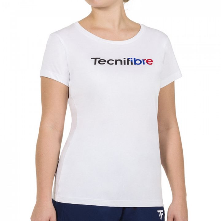 Tecnifibre Lady Club Cotton Tee White