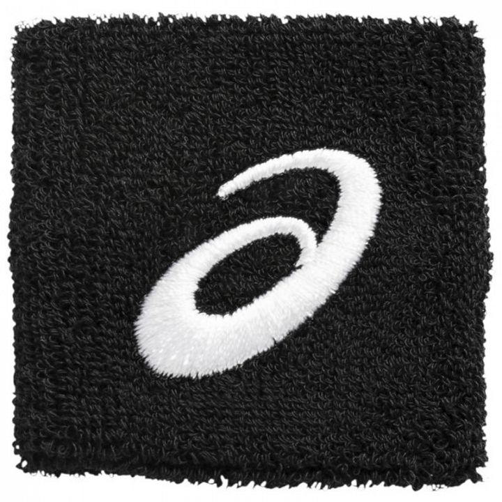 ASICS Wristband Black 2 szt.