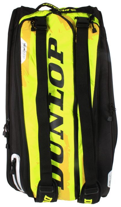Dunlop Revolution NT 12R Racket Bag Yellow / Black