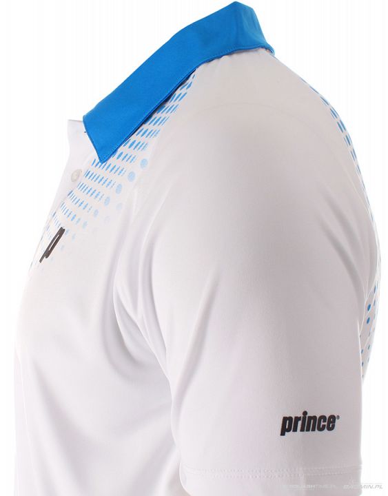 Prince GRAPHIC POLO White/Blue