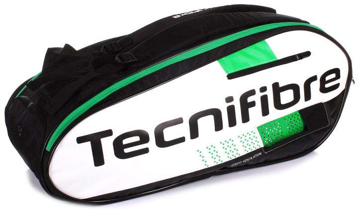 Tecnifibre Squash  9R White / Green / Black