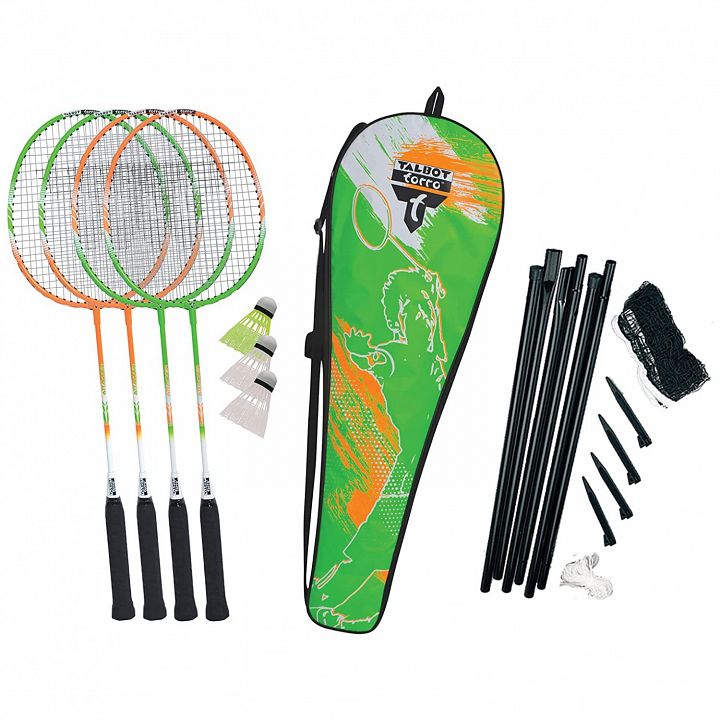 Talbot-Torro 4-Attacker Plus 449414 - Zestaw do badmintona