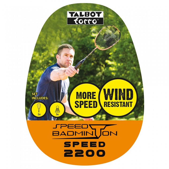 Talbot-Torro Zestaw Speed-Badminton S2200