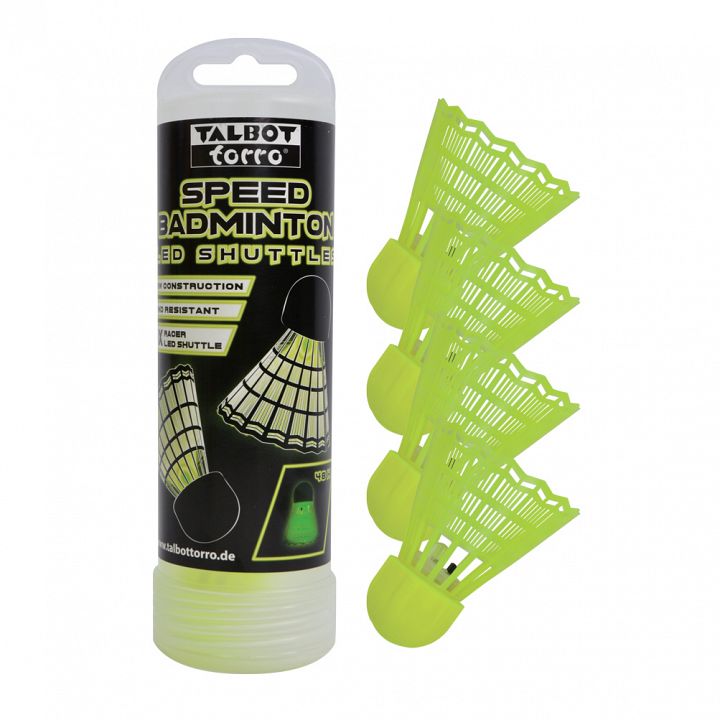 Talbot-Torro Speedbadminton LED Shuttles - Świecące lotki