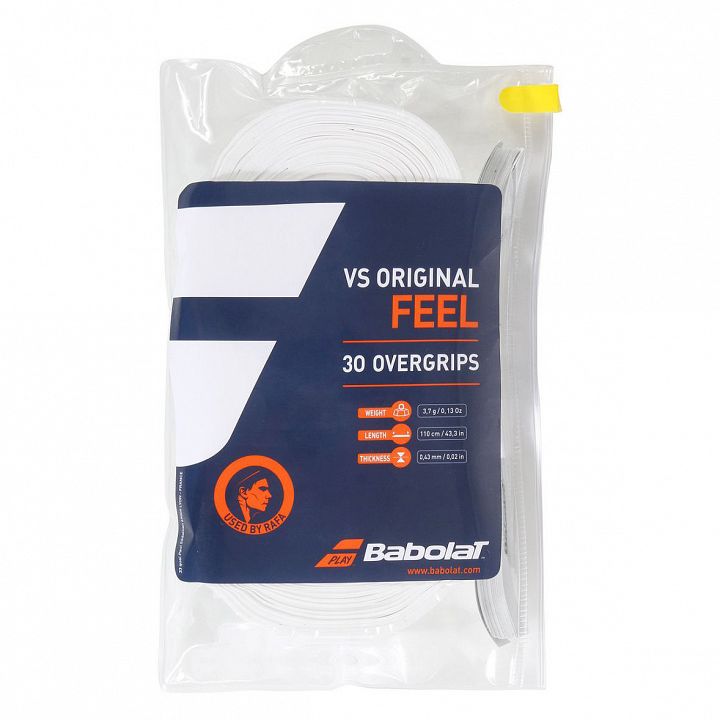Babolat VS Original Overgrip x30 White - Rolka