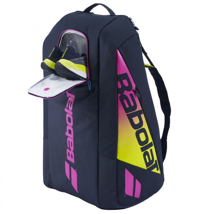 Babolat Thermobag Pure Aero 12R Rafa 2nd Gen Blue / Yellow / Pink