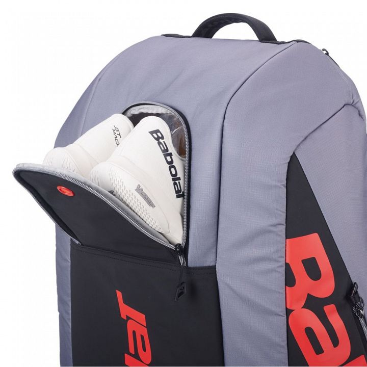 Babolat Pure Strike 4-gen. Thermobag 6R Carbon Grey / Neon Red