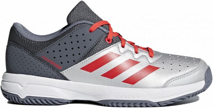 Adidas Court Stabil JR Silver Red