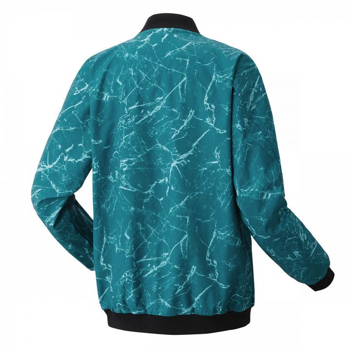 Yonex 0041 Warm-Up Club Hoodie Blue Green