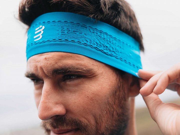 Compressport Thin Headband On/Off Hawaiian Ocean