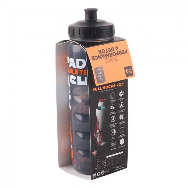 Compressport Racket Play&Detox Pack Black