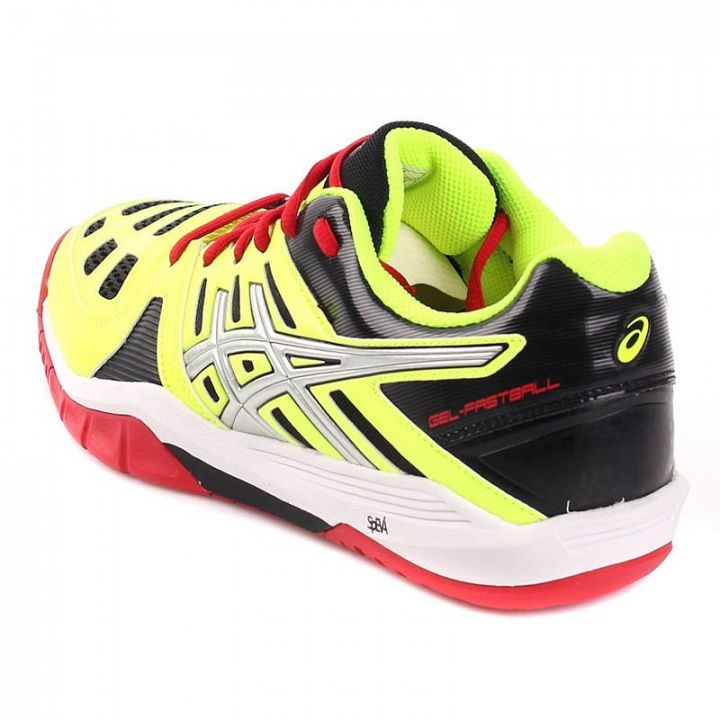 ASICS Gel-Fastball Flash Yellow / Silver / Fiery Red