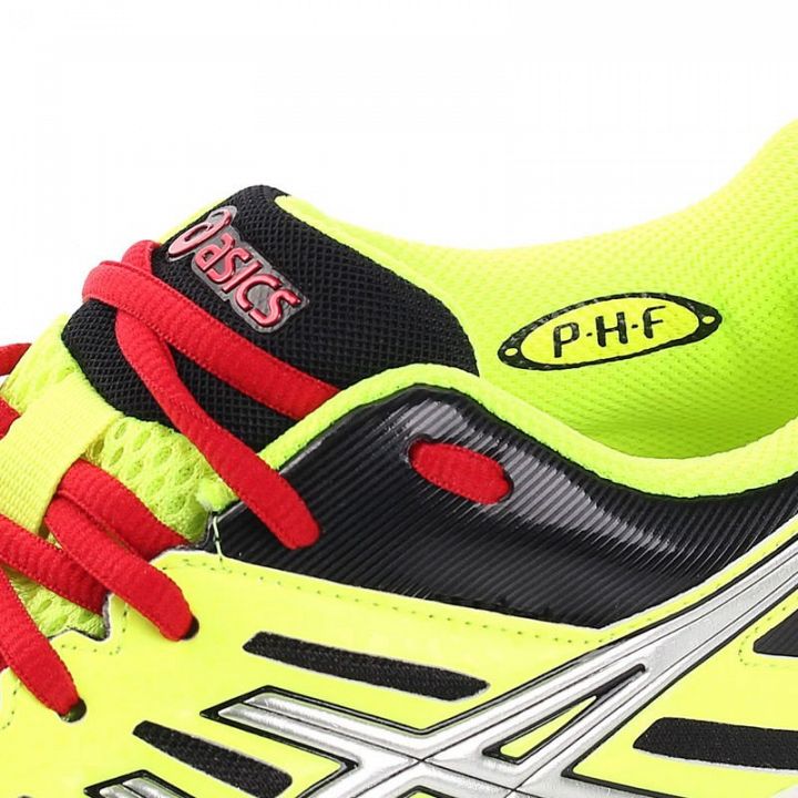 ASICS Gel-Fastball Flash Yellow / Silver / Fiery Red