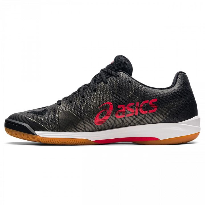 ASICS Gel-Fastball 3 Black / Electric Red