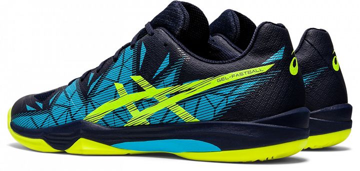 ASICS Gel-Fastball 3 Peacoat / Safety Yellow