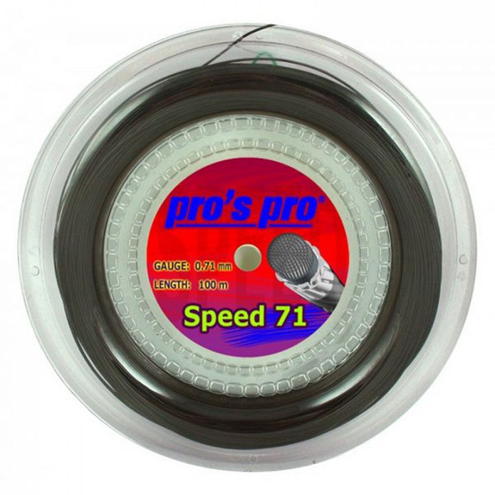 Pro's Pro Speed 71 Black - Rolka 100m