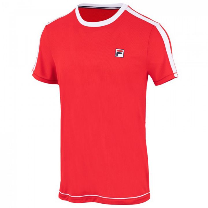 FILA T-Shirt Elias Red / White