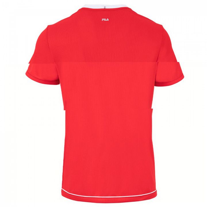 FILA T-Shirt Elias Red / White