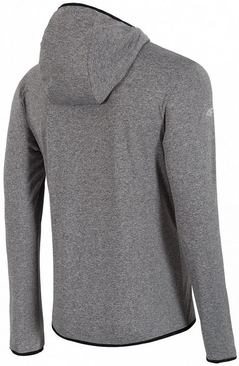 4F Bluza Treningowa Ciepły Jasny Szary