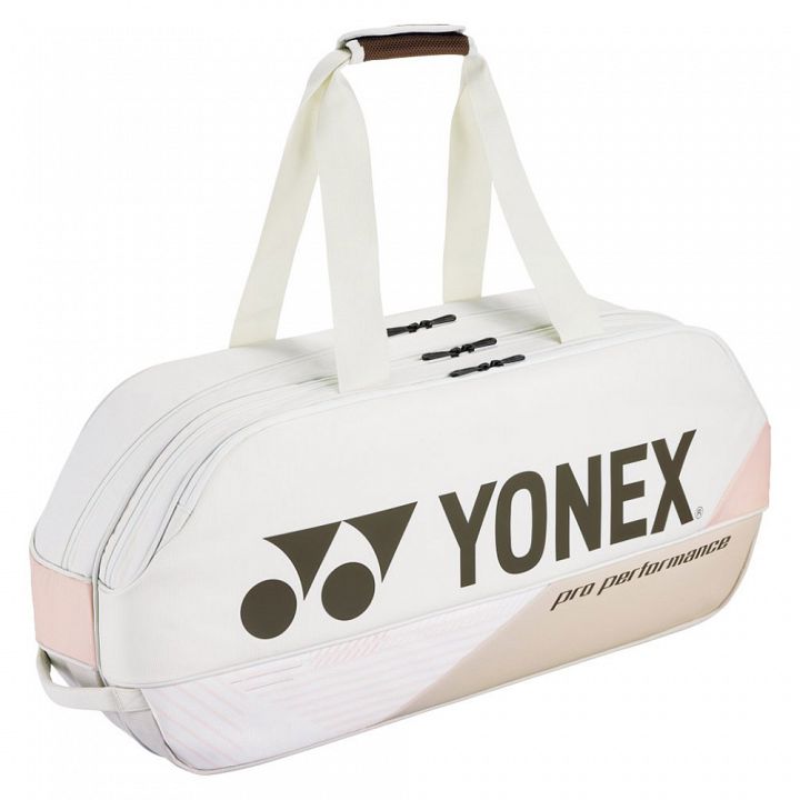 Yonex 92431W Pro Tournament Bag 6R Sand Baige