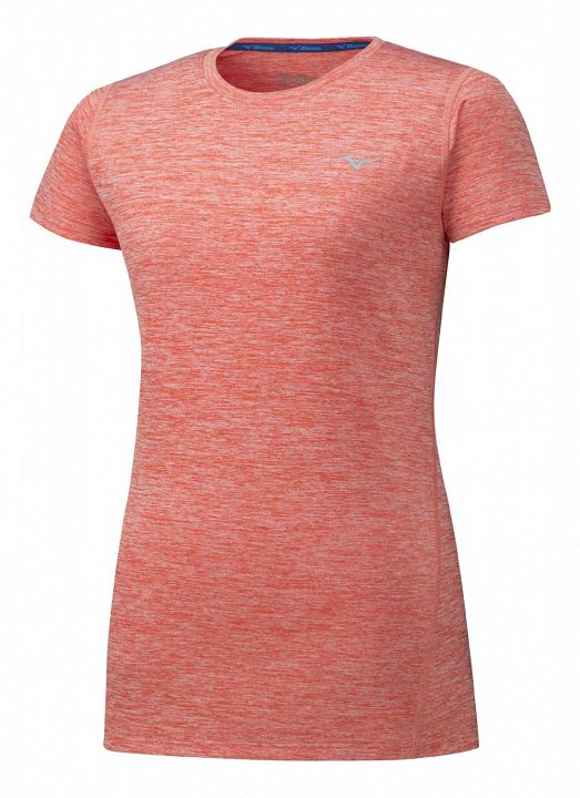 Mizuno Impulse Core Tee Hot Coral
