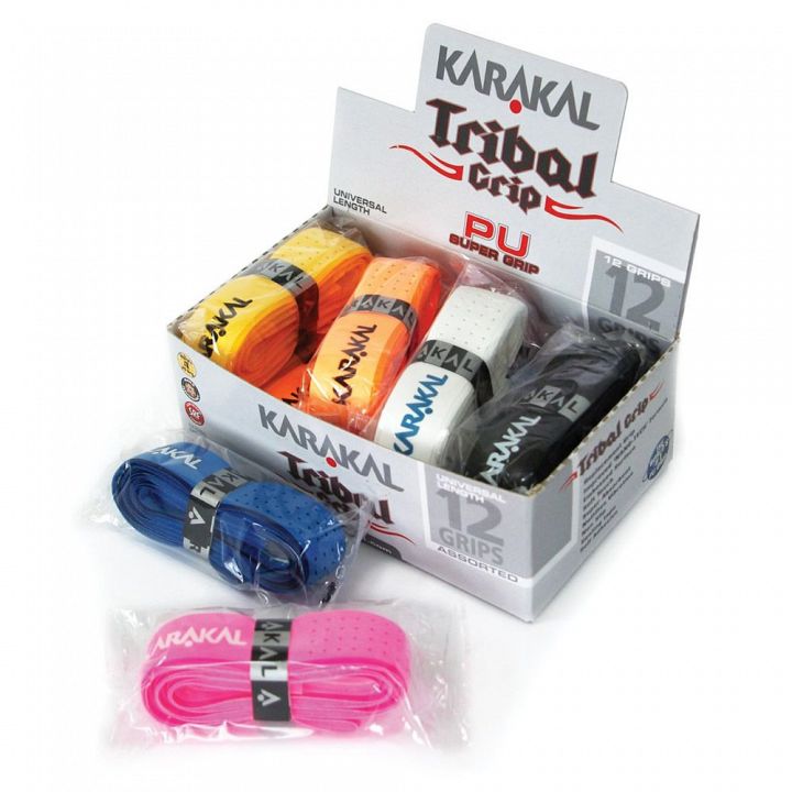 Karakal PU Tribal Grip 12Pack