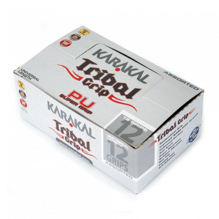 Karakal PU Tribal Grip 12Pack