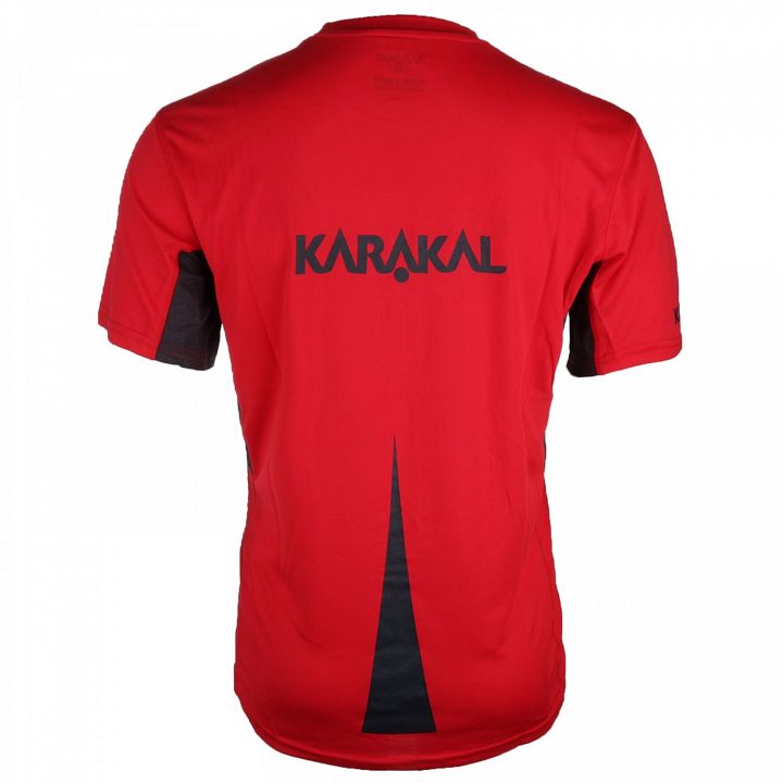 Karakal Pro Tour Tee Red / Graphite