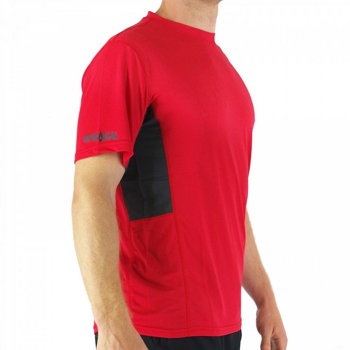 Karakal Pro Tour Tee Red / Graphite