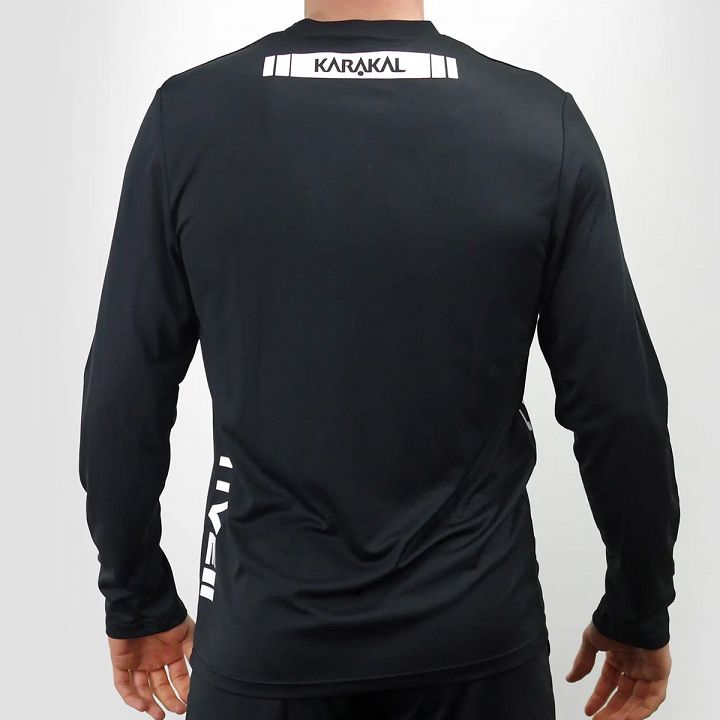 Karakal Active Long Sleeve Tee Black