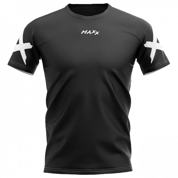 Maxx Fashion Tee MXFT081 Black / White