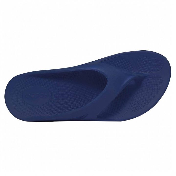 OOFOS OOriginal Recovery Sandal Navy - Klapki