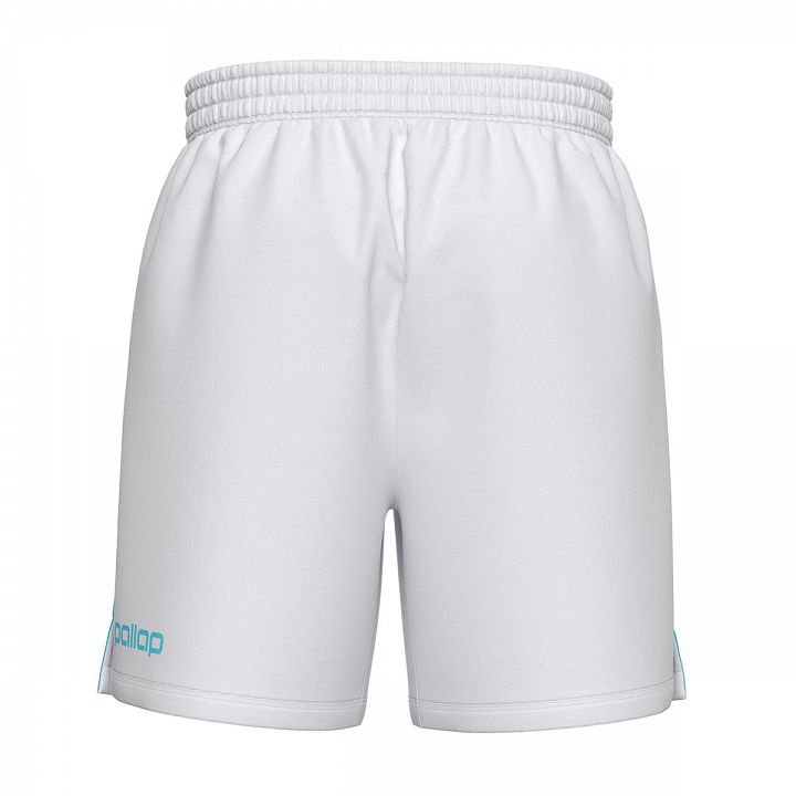 Pallap Men's Shorts White / Cyan Blue