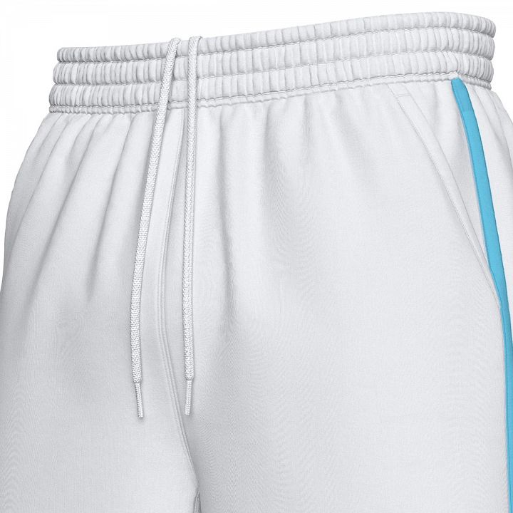Pallap Men's Shorts White / Cyan Blue