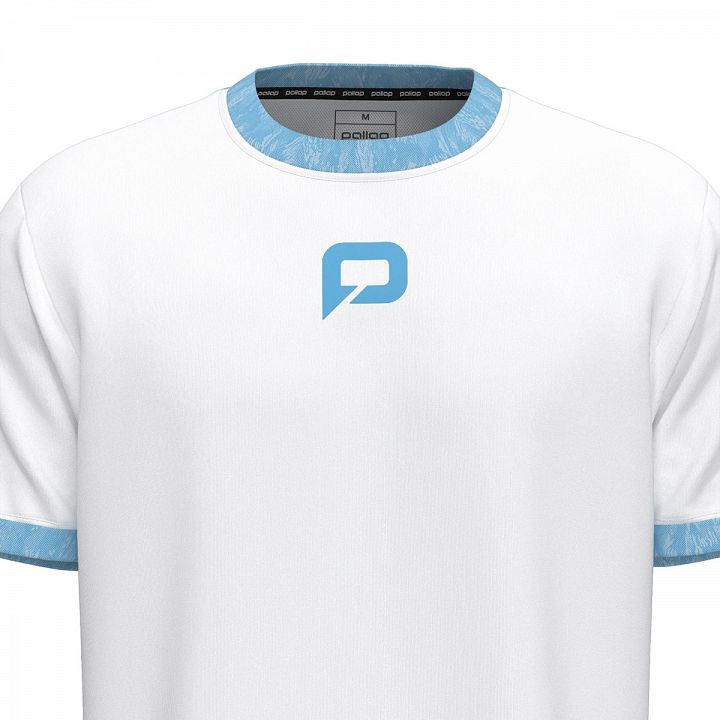 Pallap Technical Training Men's T-Shirt White / Pulse Blue